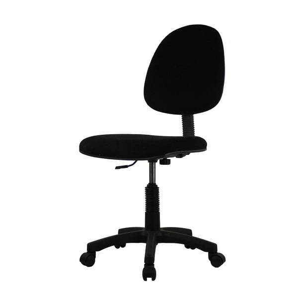 Mundo In Silla de Oficina Secretarial - Silla de Escritorio JM-009F - Negro Mundo In Home Office