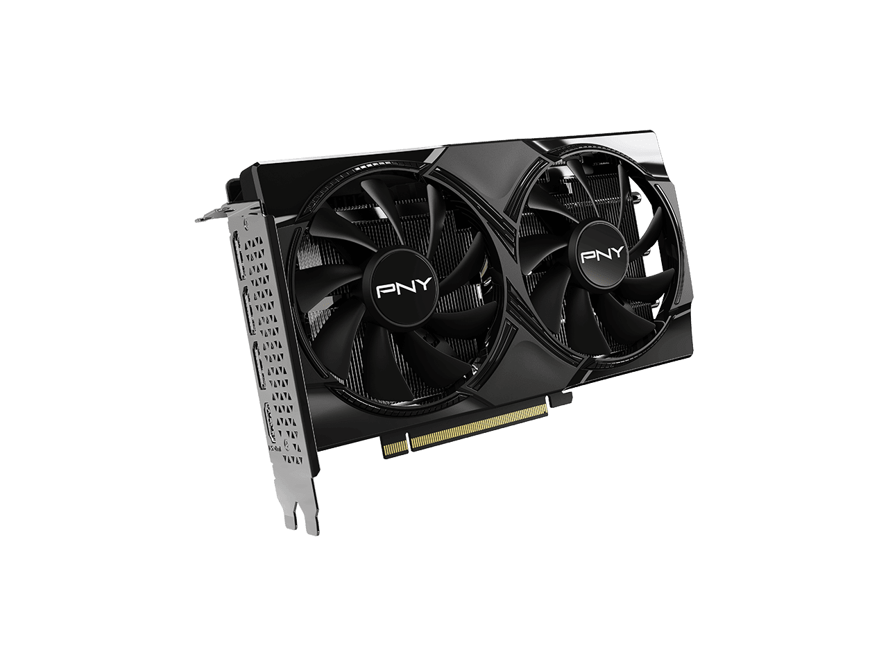 PNY Dual Fan OC GeForce RTX 5060 8GB GDDR7 PCI Express 5.0 x8 ATX Graphics Card RTX 5060 Overclocked Dual Fan GPU