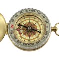 thumbnail image 2 of Boussole Portable, Boussole de Poche, Boussole Extérieure, avec Chiffres Lumineux et Couverture, Outil de Navigation Extérieure, pour Voyage, Randonnée, Exploration, 2 of 5