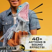 Jurassic World REALFX Baby Blue - Realistic Dinosaur Toy Movements & Sounds, Ages 8+ Action Figures