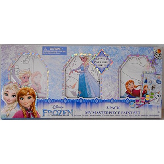 Disney Frozen 3-Pack My Masterpiece Paint Set