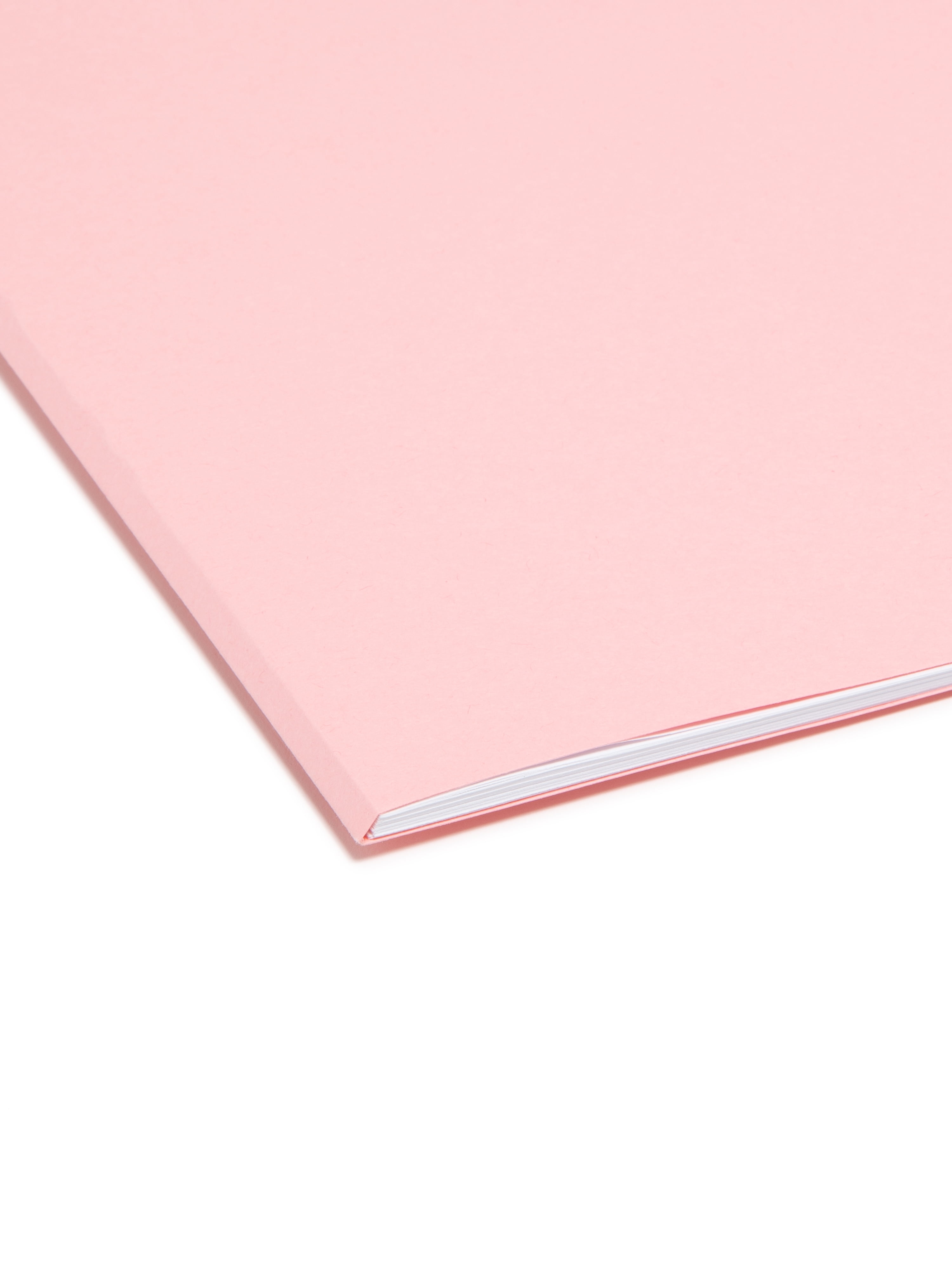 Smead Colored File Folders 1/3-Cut Tabs Pink 100/BX Letter (12643)