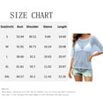 thumbnail image 3 of UDAUDU Sheer Beach Cover Ups for Women Crochet See Through Crop Tops Knit Tops Crochet Spring Summer Hollow Out Tee White M, 3 of 8