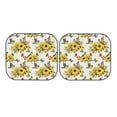 thumbnail image 7 of Fotbe Bird Sunflowers 2-Piece Car Windshield Sun Shade | Sun Blocker for Car Windshield | Foldable Automotive Interior Accessories for Sun Protection-Large, 7 of 7