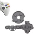 thumbnail image 1 of 1 Set Silicone Conductive Rubber Pads Replacement for Xbox 360 Controller Parts Adhesive Button Changing Keypad Repair Part Tool Kit(360) XBOX360-RubberPads-1set, 1 of 4