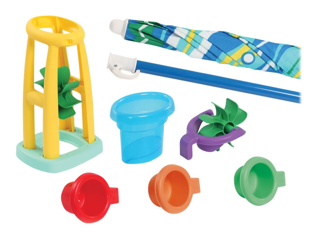 shady oasis sand & water play table