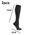 thumbnail image 2 of Compression Socks for Women & Men Knee High Circulation Support Hose for Running , Sports, 2 of 5