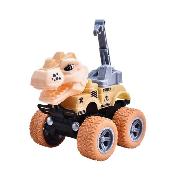 Juguetes Para Niño Juguete educativo para niños, coche de ingeniería de dinosaurios, excavadora de empuje, regalo para niños Juguetes Para Bebe 1 Año