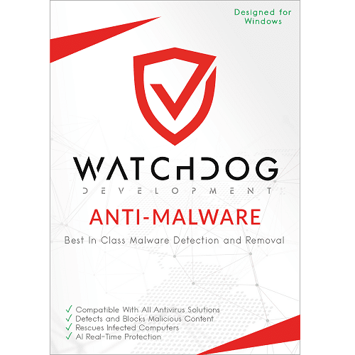 Watchdog Anti-Malware - Lifetime of Device | 4-PC