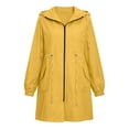 thumbnail image 6 of yillto Plus Size Jackets for Women Windbreaker Jacket Waterproof Windproof Outdoor Hiking Windbreakers, 6 of 7