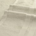thumbnail image 2 of Juego de 2 toallas de baño de algodón REGALWOVEN, suaves, altamente absorbentes y de secado rápido para baño, gimnasio, SPA, yoga, marrón 28' x 56', 2 of 7