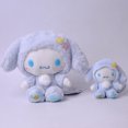 thumbnail image 1 of Cinnamoroll Sanrio peluche almohada con melodía bolsa de gato almohada de felpa de animé niños lindos juguetes de peluche personalizados Sanrio Kuromi juguetes de peluche, 1 of 4
