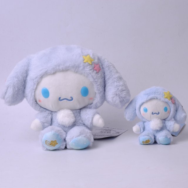 Cinnamoroll Sanrio peluche almohada con melodía bolsa de gato almohada de felpa de animé niños lindos juguetes de peluche personalizados Sanrio Kuromi juguetes de peluche