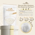thumbnail image 3 of Lifestance Pearl White Wax Beads, 1lb Unscented Hard Wax Beans for Coarse Hair Removal on Face, Eyebrow, Brazilian Bikini, Sensitive Skin at Home, 3 of 10