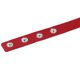 thumbnail image 4 of Sonducket Collar Remaches Cuero Ajustable Hip Hop Gargantilla Estilo Punk Rock Joyería Cosplay Regalos de cumpleaños Accesorios Mujeres rojo Type3 NO3, 4 of 6