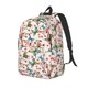 thumbnail image 1 of Balery Floral With Butterflies Mochila Clásica Impresa Básica para Viaje, Mochila Escolar Resistente al Agua, Mochila de Lona con Correas Ajustables-Medium, 1 of 5