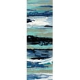 thumbnail image 2 of Vassileva, Silvia 7x14 White Modern Wood Framed Museum Art Print Titled - Coastal Sea Foam III, 2 of 4