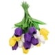 thumbnail image 3 of KAKOWELY Ramo de tulipanes falsos de 18 piezas, decoración de flores artificiales, decoración DIY, tulipanes falsos, 3 of 5