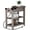 Gray-1 Pack, variant on Narrow End Table with Charging Station, Wood Flip Top Side Table for Living Room Bedroom, Farmhouse Gray