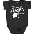 thumbnail image 3 of Inktastic Someone in Alaska Loves Me Boys or Girls Baby Bodysuit, 3 of 5