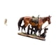 thumbnail image 5 of Organizador de pared plegable con gancho y estatua de caballo, adorno artístico de resina para baño, armario, decoración rústica y hogar, ideal para a, 5 of 8