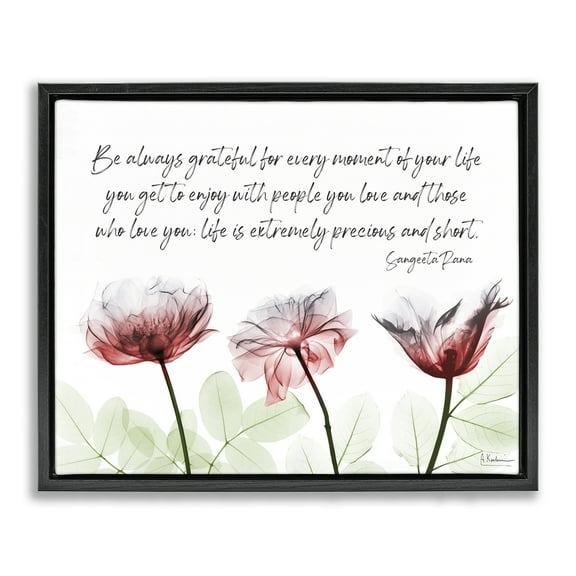 Stupell Industries Precious Faith Quote Religious Painting Black Floater Framed Art Print Wall Art, 21 x 17