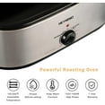 Superjoe 20 Quart Electric Roaster Oven with SelfBasting Lid