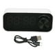 thumbnail image 1 of Altavoz Bluetooth Despertador Radio Digital Pantalla LED Subwoofer Mini Espejo Altavoz Bluetooth Despertador para Dormitorio Blanco, 1 of 5