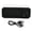 White, variant on Suodoka Bluetooth Speaker Alarm Clock Radio Digital LED Display Subwoofer Mini Mirror Black - 6.3 inches / 16 cm Compact Portable Smart Desk Clock for Bedroom Office Home Decor