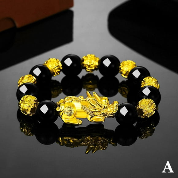 Fortune Mantra Gold Bracelet for Men L3Q7