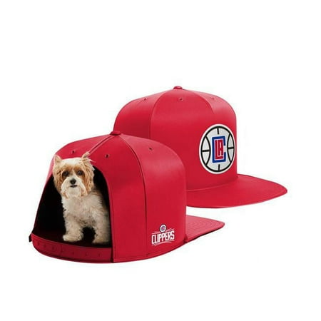 UPC: 0887786002967 | Red LA Clippers Small Pet Nap Cap Dog Bed