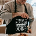 thumbnail image 2 of Funny Aprons for Men with Pockets, Mens Aprons for Cooking BBQ Chef, Grilling Gifts for Dad Birthday, 2 of 6