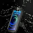 thumbnail image 1 of IPX8 Waterproof ABS Motorcycle Stand Holder 360 Degrees Rotatable Bracket Case Bicycle Mobile Phones Portable Fixing Support Handlebar Small, 1 of 9