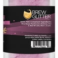 thumbnail image 4 of Brew Dust - Dusty Rose Edible Drink Powder - Silky Swirl, Beverage Safe, 25g Jar, 4 of 6