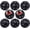 Black, variant on 4PCS Bling Crystal Diamond Tire Stem Valve Caps, Crystal Shinny Rhinestone Car Wheel Tire Valve Caps for Women, Universal for Cars, SUV, Trucks, Bikes, Motorcycles, Bicycles (Pink)
