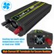 thumbnail image 4 of DC 12V a AC 220V Inversor de automóvil Enchufe de la UE Inversor de energía inteligente (6000W), 4 of 9