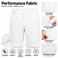 thumbnail image 3 of YAPPO Men's Golf Shorts 7"/9" Lightweight Quick Dry Stretch Dress Shorts, Water Resistant Flat Front Casual Work Shorts with 4 Pockets, 3 of 9