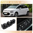 thumbnail image 2 of Interruptor de ventana eléctrica del lado del conductor delantero izquierdo para Citroen C4 2004-2010 No. 6554CJ para Peugeot 307, 2 of 7