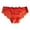 Red, variant on KHONTS Women's Underwear Lace Mesh Sheer Mid Waisted Underpants See Through Seductive Pants Red M