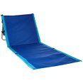 thumbnail image 1 of Trademark Innovations Chaise Longue Mat-Plage, Bleu, 1 of 5
