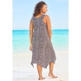 thumbnail image 2 of Swim 365 Women's Plus Size Sharktail Beach Cover Up, 2 of 6