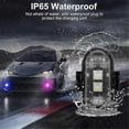 thumbnail image 3 of 4pcs Wireless Led Strobe Lights With Remote Control, 8 Colors Usb Charing Waterproof Emergency Warning Lights-yvan, 3 of 5