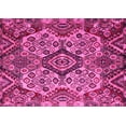 thumbnail image 1 of Ahgly Company Indoor Rectangle Abstract Pink Modern Area Rugs, 2' x 4', 1 of 4