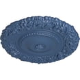 thumbnail image 3 of Ekena Millwork 21"OD x 2"P Marseille Ceiling Medallion (Fits Canopies up to 7 3/8"), Hand-Painted Americana, 3 of 6
