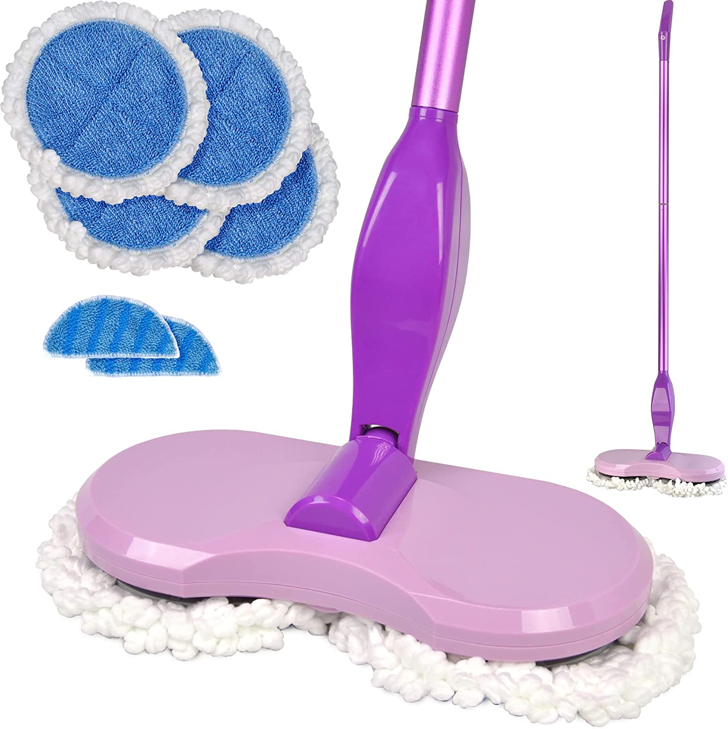 Hover Scrubber Max Cordless Electric Mop With Motorized Dual Spin