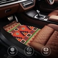 thumbnail image 4 of ZICANCN Waterproof Car Floor Mats Full Set, Native Southwestern Aztec Ethnic Automotive Carpet Mats for Vehicle Trucks Suv Jeep, 4 Pieces, 4 of 6