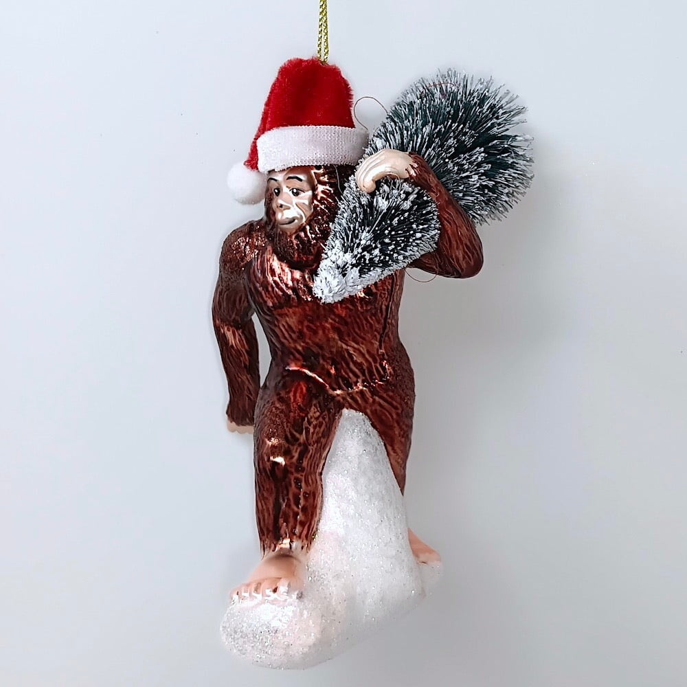 Tree Buddees Bigfoot Yeti Sasquatch Christmas Ornament