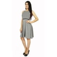 thumbnail image 6 of Bimba Women Knee Length Cotton Shift Dress Summer Casual Clothing, 6 of 8
