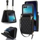 thumbnail image 1 of wonima11 NINKI Compatible for Motorola Razr 2024 Case with Card Holder,Wallet Phone Cover for Moto Razr 2024 Leather Wristlet Finger Loop Case with Detachable Strap for Moto Razr 50 Black, 1 of 1