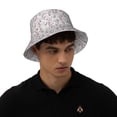 thumbnail image 6 of Kdxio Reflective Bucket Hat - Orchids Flowers Print Bucket Hat for Men,Women, 6 of 9